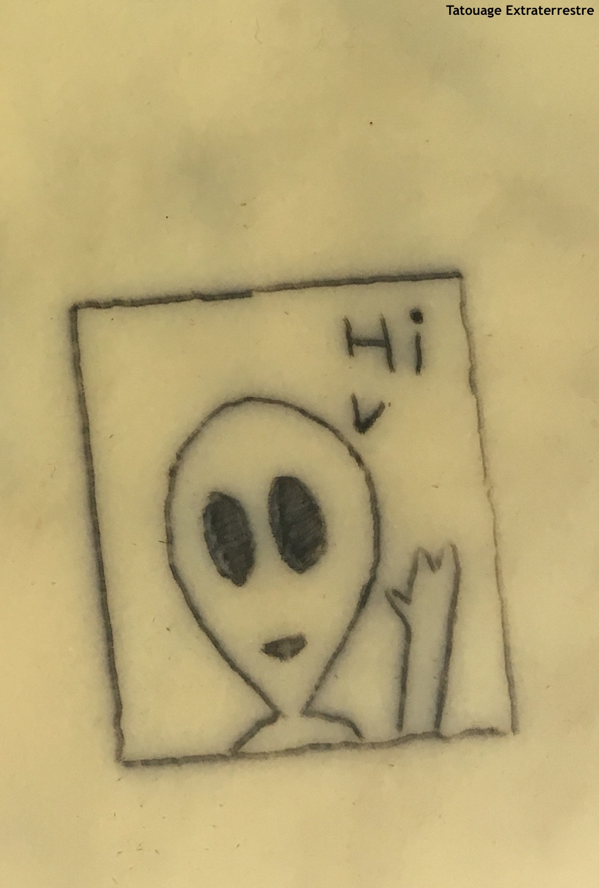Tatouage Extraterrestre
