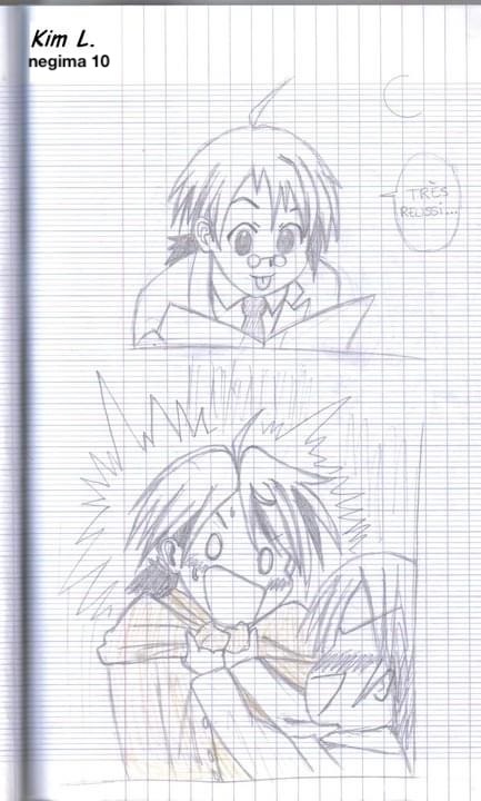 Dessin Négima 10