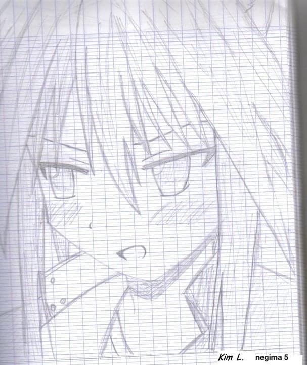 Dessin Négima 5