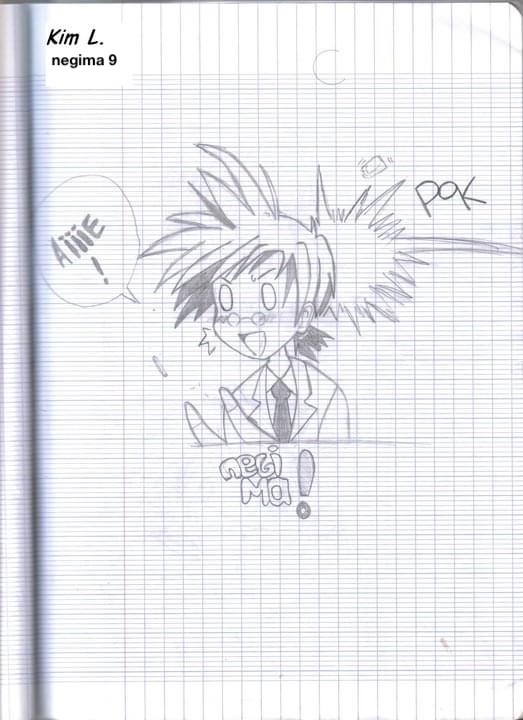 Dessin Négima 9