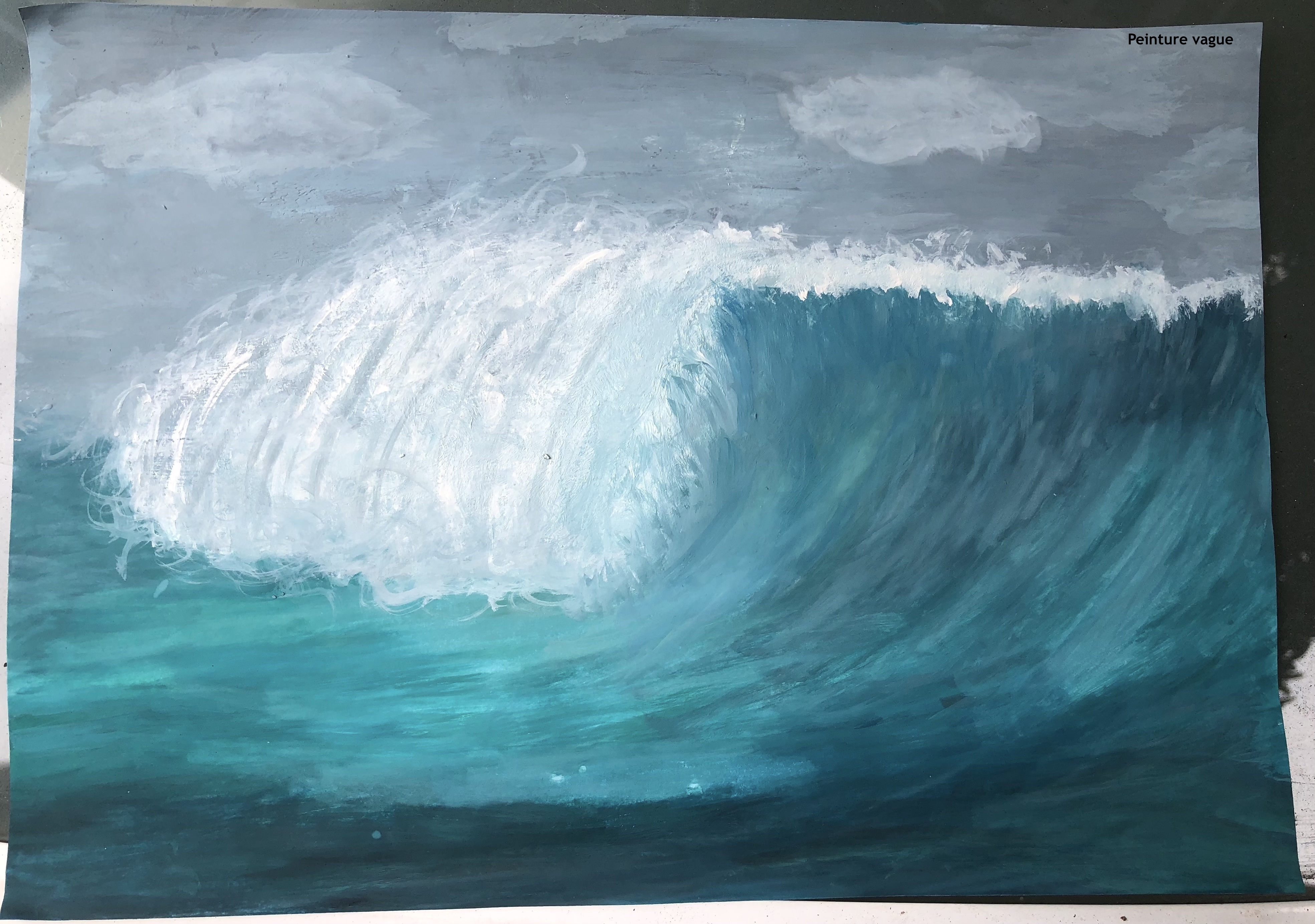 Peinture Vague